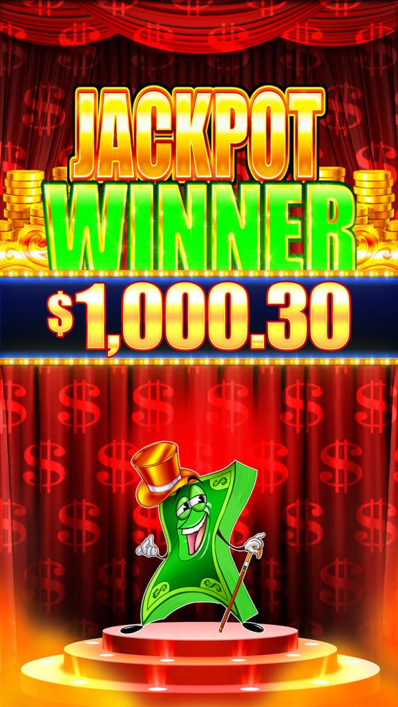 Cash Roller Jackpot Winner screen