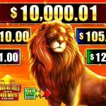 Lions Realm Jackpot Listings screen