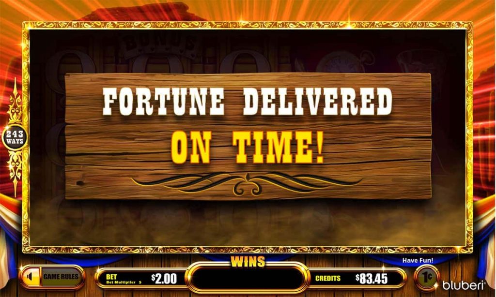 Maverick Express Fortune Delivered On Time screen