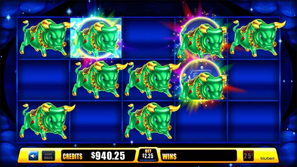 Ox Lucks gaming screen