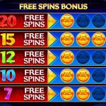 Spinny Piggy Free Spins Bonus screen