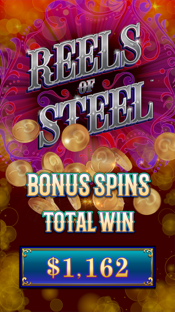 Reels of Steel bonus spins