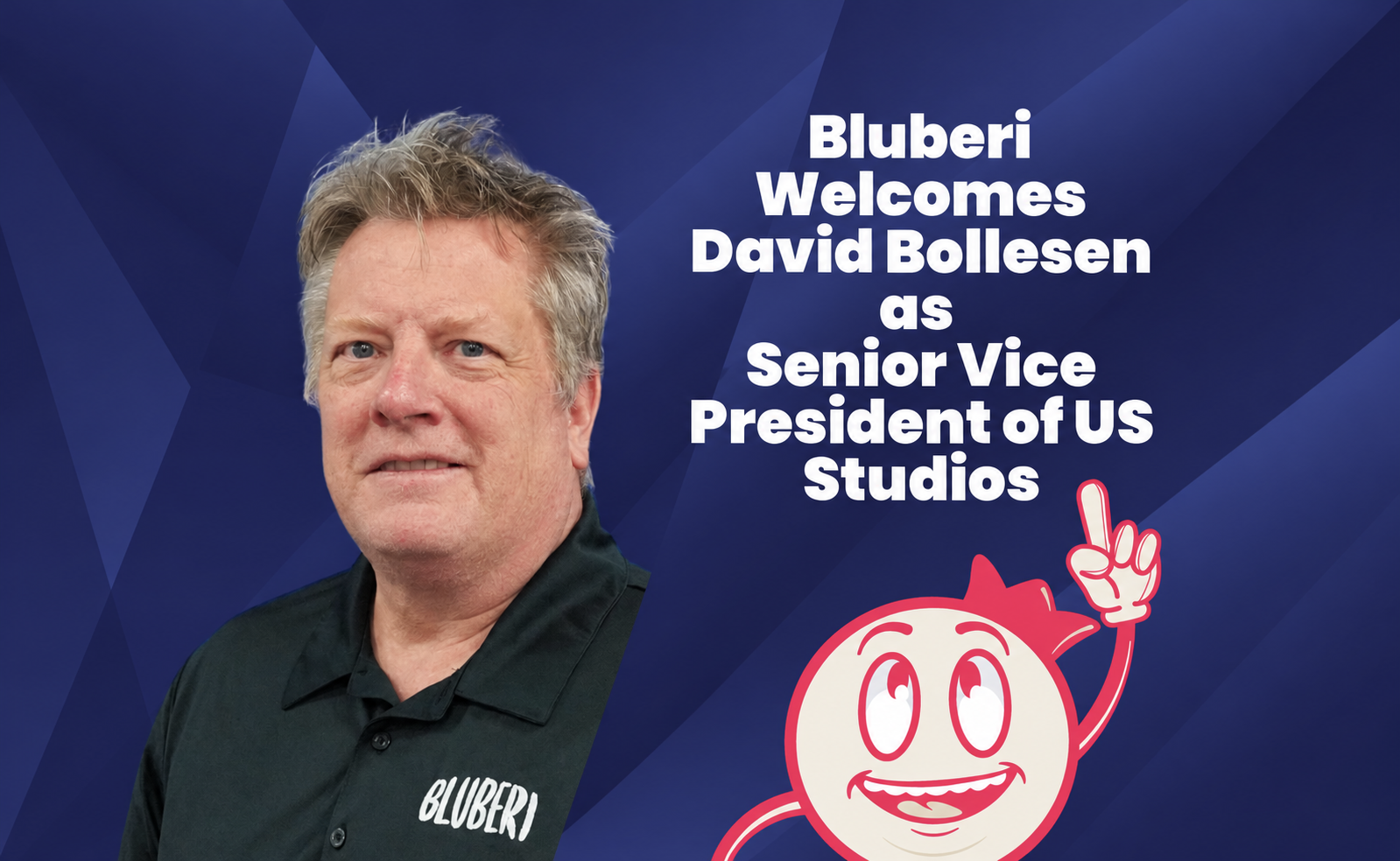 Bluberi Welcomes David Bollesen as Senior Vice President of US Studios